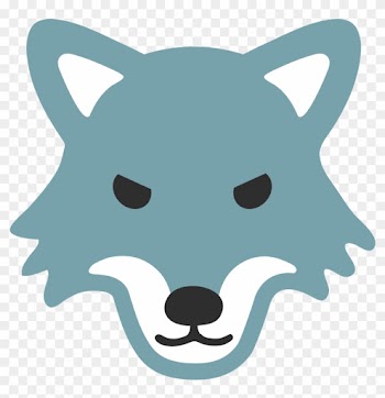 Illustrations - Wolf Emoji