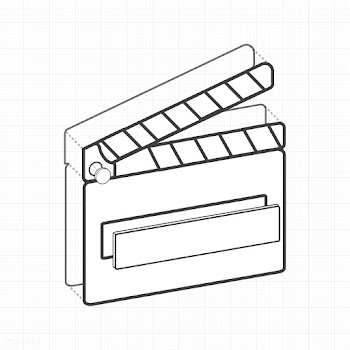 Illustrative movie slate creative digital gra.. | Free stock vector - 24249