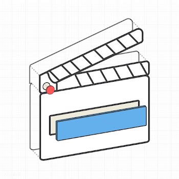 Illustrative movie slate creative digital gra.. | Free stock vector - 24274