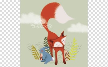 Illustrator Cartoon Text Vertebrate, RENARD transparent background PNG clipart