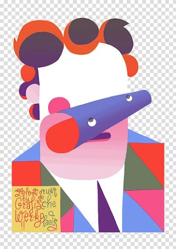 Illustrator Poster Graphic design Illustration, Cartoon color polygon man transparent background PNG clipart