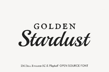 IM Fell English SC & | Free Font Add-on - rawpixel