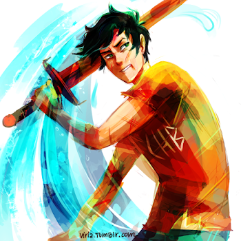 Image about fan art in Percy Jackson by AllColours