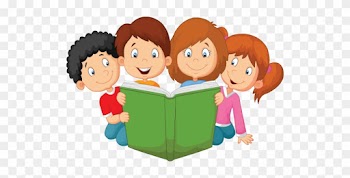 Image - Boy And Girl Reading Book