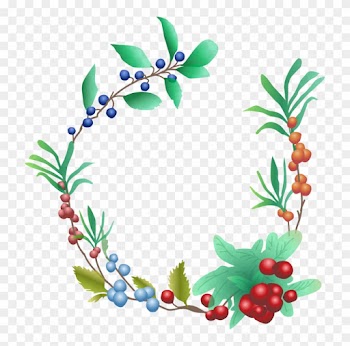 Image File Formats Computer Icons Wreath Download Microsoft - Berry Wreath Clip Art