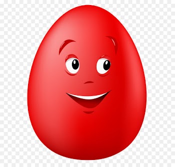 Image file formats Lossless compression - Transparent Easter Red Smiling Egg PNG Clipart Picture 