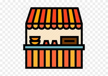 Image Free Carnival Vector Booth - Food Stall Clip Art