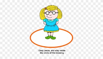 Image Girl Standing Inside Of Circle Png - Girl Inside A Circle