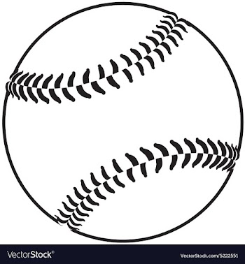 Image of a baseball isolated in white background vector image