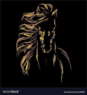  					Image of an horse vector&nbsp;image														