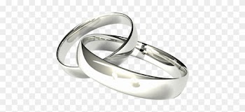 Image Of Wedding Clipart - Silver Wedding Ring Transparent Background