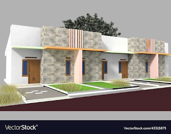image rendering home facade
