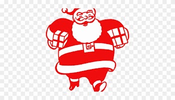 Image Santa Holidays Gift - Happy Birthday Christmas Eve Baby