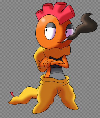 Image - Smokin scrafty by sketchinnegro-d3bogwe.png | The Hunger ...
