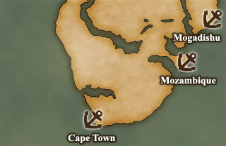 Image - South Africa - Port Map 1 (UW5).png | Koei Wiki | FANDOM ...