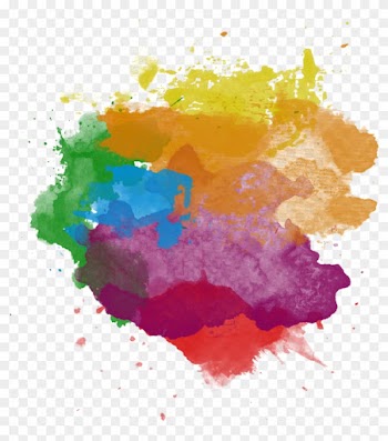 Image - Transparent Paint Splatter Overlay