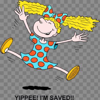 Image: Yippee Im Saved | Christart.com