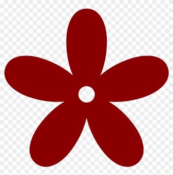 Imagem Relacionada - Dark Red Flower Clip Art