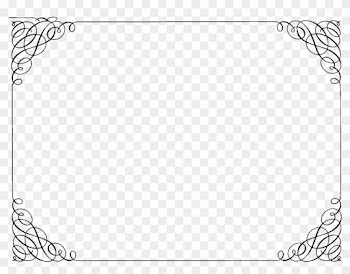 Images Of Certificate Borders - Elegant Border For Certificate Png