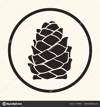 Images: pinecone logo | Pinecone Logo Template Vector Image ...