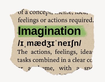 Imagination ripped dictionary, editable word | Free PSD - rawpixel