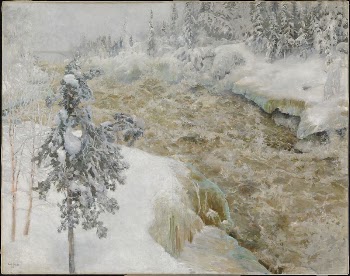 Imatra falls in snow ; | Free Photo - rawpixel