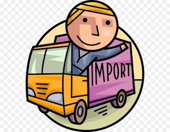 Import Clip art Product Goods International trade - importing vector 