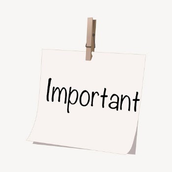 Important note sticker, paper illustration | Free PSD - rawpixel