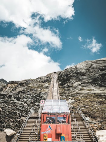In Distance Mountain Stairs
