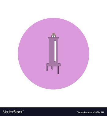 In flat design Halloween icon vector image