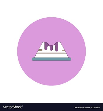 In flat design Halloween icon vector image