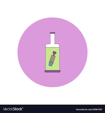In flat design Halloween icon vector image