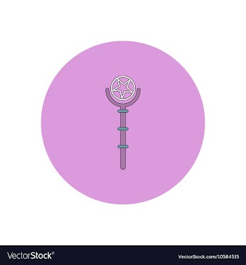 In flat design Halloween icon vector image