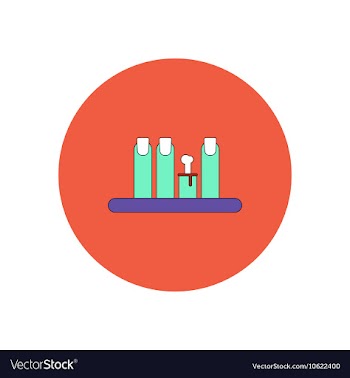 In flat design Halloween icon vector image