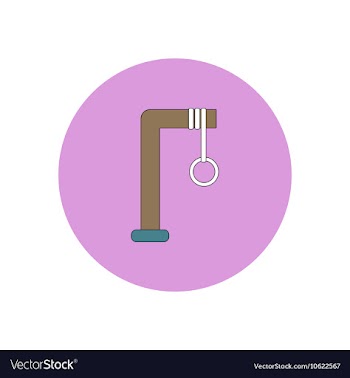 In flat design Halloween icon vector image