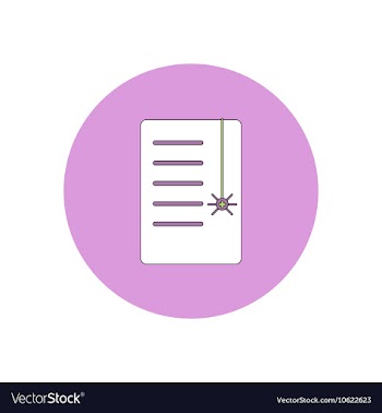 In flat design Halloween icon vector image