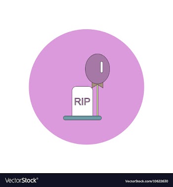 In flat design Halloween icon vector image