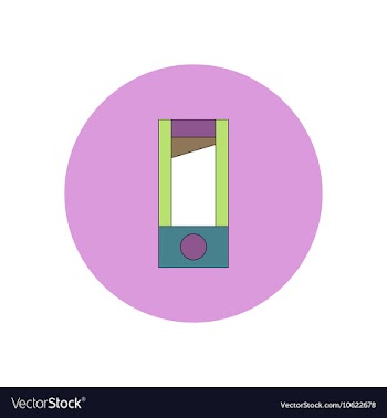 In flat design Halloween icon vector image
