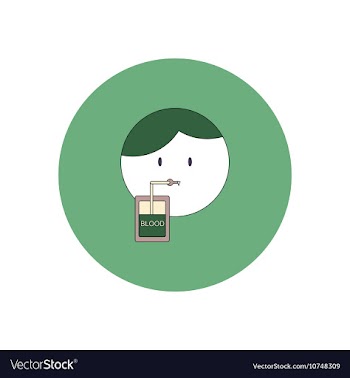 In flat design Halloween icon vector image