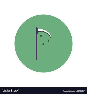 In flat design Halloween icon vector image