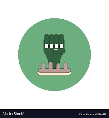 In flat design Halloween icon vector image