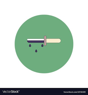 In flat design Halloween icon vector image
