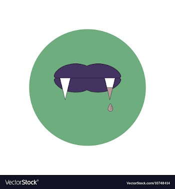 In flat design Halloween icon vector image