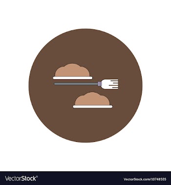 In flat design Halloween icon vector image