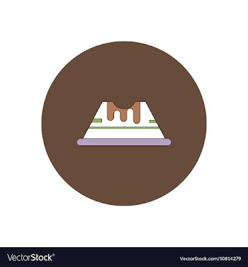 In flat design Halloween icon vector image