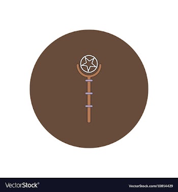 In flat design Halloween icon vector image
