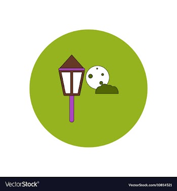 In flat design Halloween icon vector image