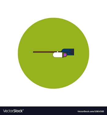 In flat design Halloween icon vector image