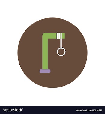 In flat design Halloween icon vector image