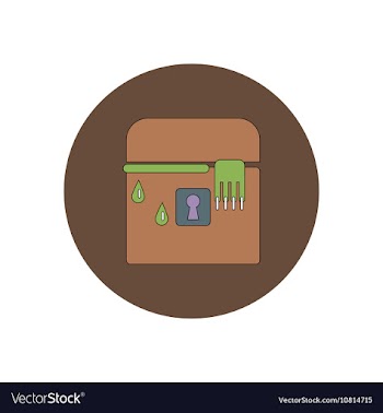 In flat design Halloween icon vector image